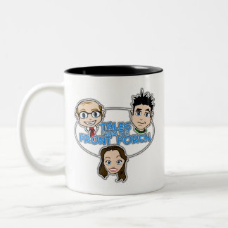 Geschichten von der vorderes Portal-Kaffee-Tasse Zweifarbige Tasse
