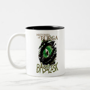 Geschichten von Purga - Basilisk Zweifarbige Tasse