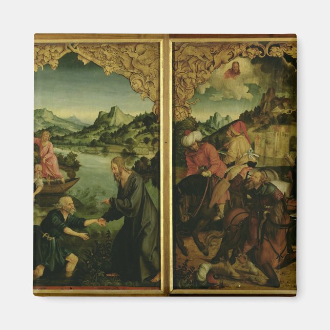 Geschichten von S.S. Peter und Paul altarpiece: De Magnet (Vorne)