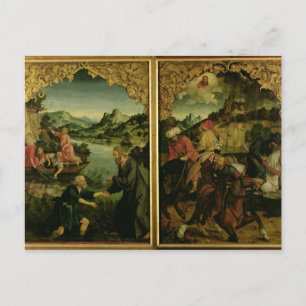 Geschichten von S.S. Peter und Paul altarpiece: De Postkarte