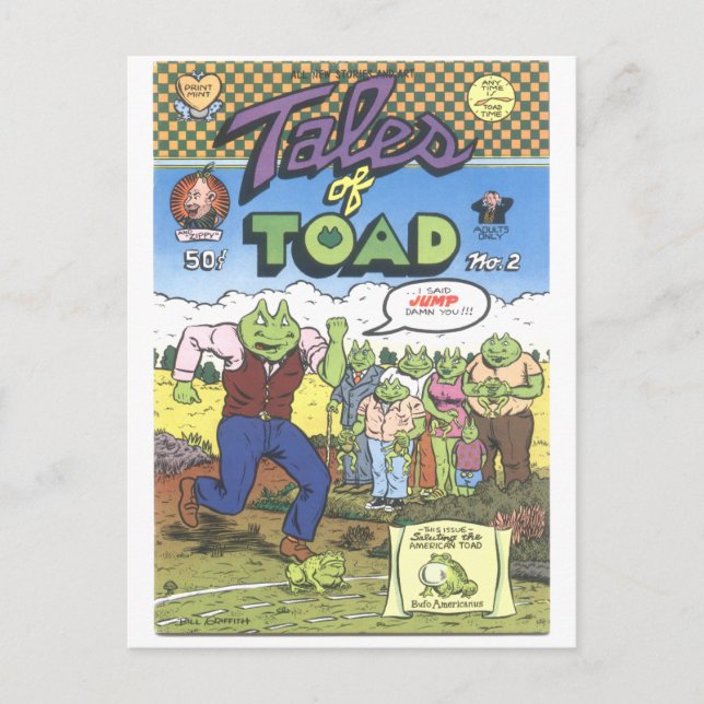 Geschichten von Toad #2, 1971 Postkarte (Vorderseite)