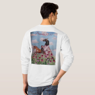 Geschichtenbuch Pferderennen T-Shirt