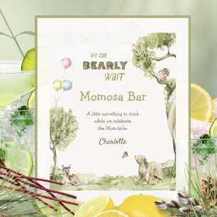 Geschichtenbuch-Wald-Momosa-Bar-Bär-kaum-warten Poster