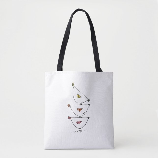 Geschichtete Hühner Tasche (Vorderseite)
