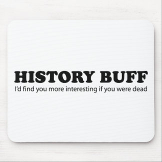 Geschichtsbüffelleder Mousepad