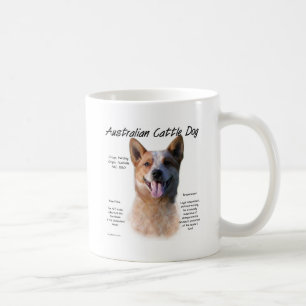 Geschichtsentwurf AustralianCattle Hund(redspec) Kaffeetasse
