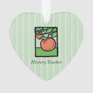 Geschichtslehrer Danke, Apple Ornament