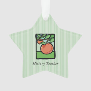 Geschichtslehrer Danke, Apple Ornament