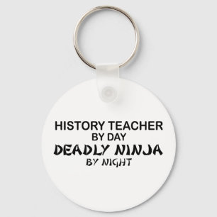 Geschichtslehrer Deadly Ninja Schlüsselanhänger