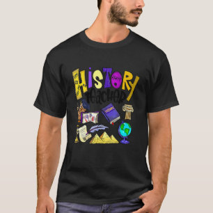 Geschichtslehrer Erster Schultag Zurück zur Schule T-Shirt