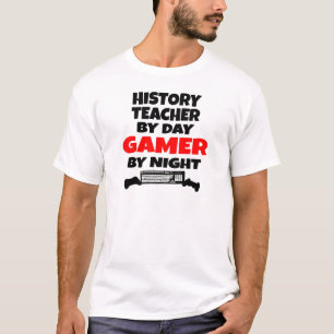 Geschichtslehrer Gamer T-Shirt