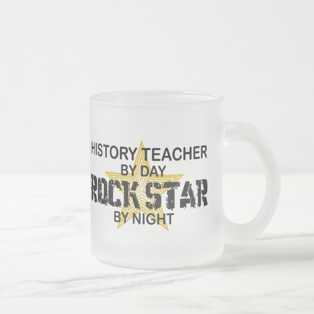 Geschichtslehrer-Rockstar Mattglastasse (Rechts)