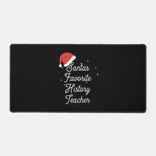 Geschichtslehrer Weihnachten Schreibtischunterlage