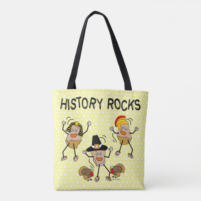 Geschichtsrocks Tasche (Rückseite)