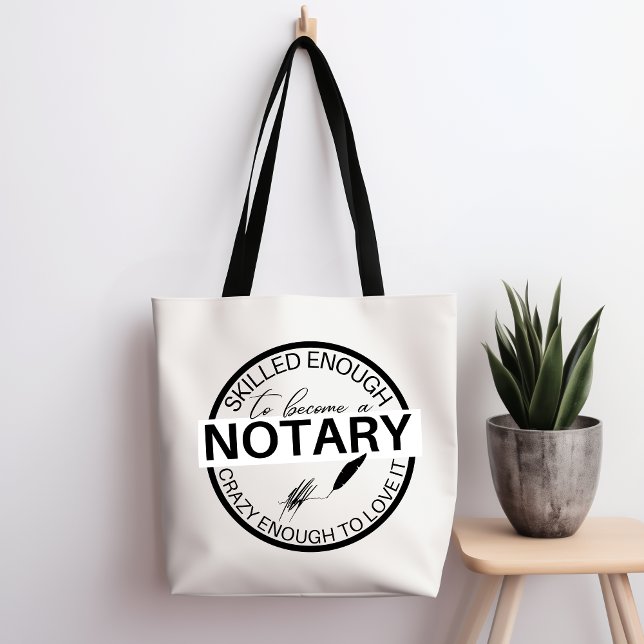 Geschickt genug, um ein Notar Tote Bag zu werden Tasche (Von Creator hochgeladen)