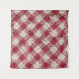 Geschirdigtes Textil: farbenfroher Stoffuntergrund Wandteppich