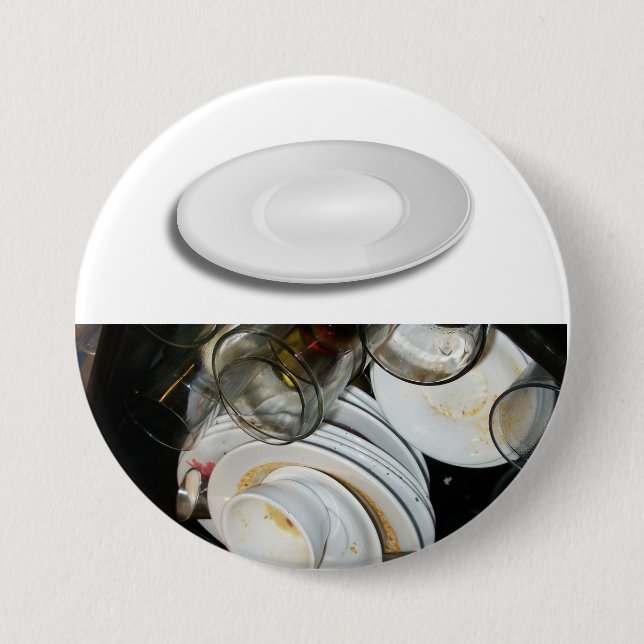 Geschirr für saubere und geschmackvolle Geschirrsp Button (Vorderseite)