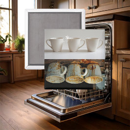 Geschirrspüler für Teppiche und Kaffee Magnet
