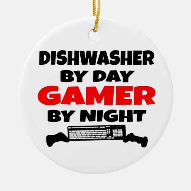 Geschirrspüler Gamer Keramikornament (Vorne)
