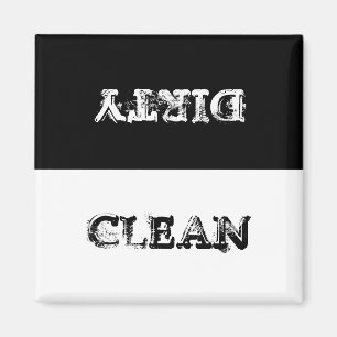 Geschirrspüler Magnet sauber oder schmutzig?