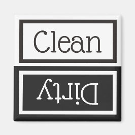 Geschirrspüler sauber/dreckiges Magnet