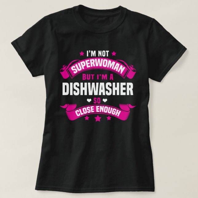 Geschirrspüler T-Shirt (Design vorne)