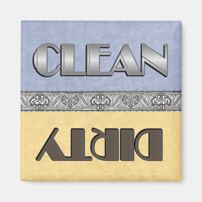 Geschirrspülküche Magnet (Vorne)