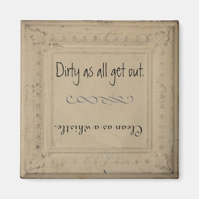 Geschirrspülmagazin Magnet (Vorne)