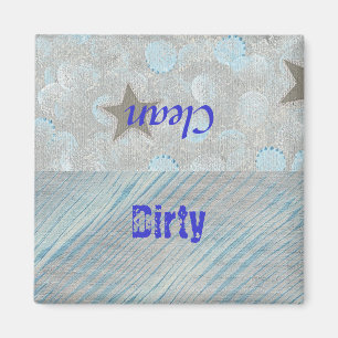 Geschirrspülmagnete - Blasen und Sterne Magnet