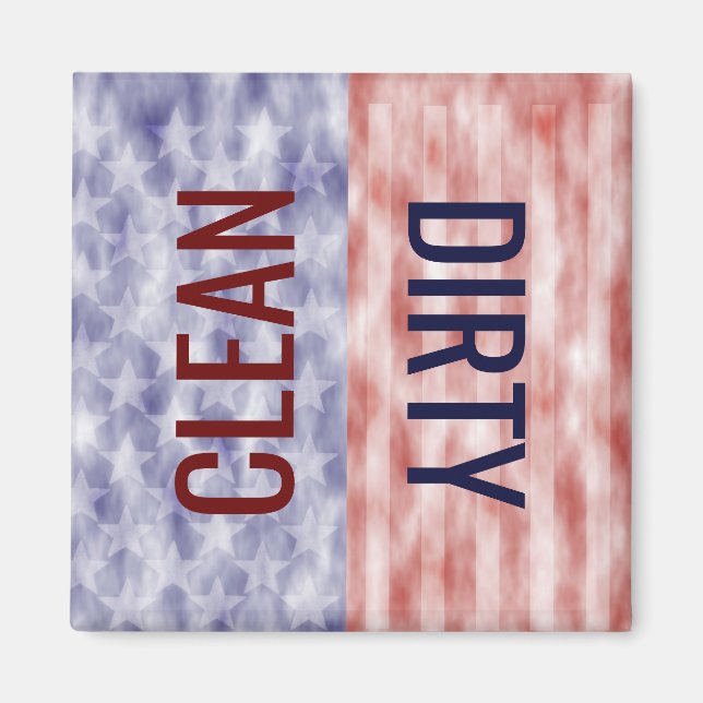 Geschirrspülmaschine Magnet American Flag (Vorne)