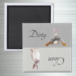 Geschirrspülmaschine Magnet Bunny Rabbit Schwanz<br><div class="desc">This design was created though digital art. It may be personalized in the area provide or customizing by choosing the click to customize further option and changing the name, initials or words. You may also change the text color and style or delete the text for an image only design. Kontakt...</div>