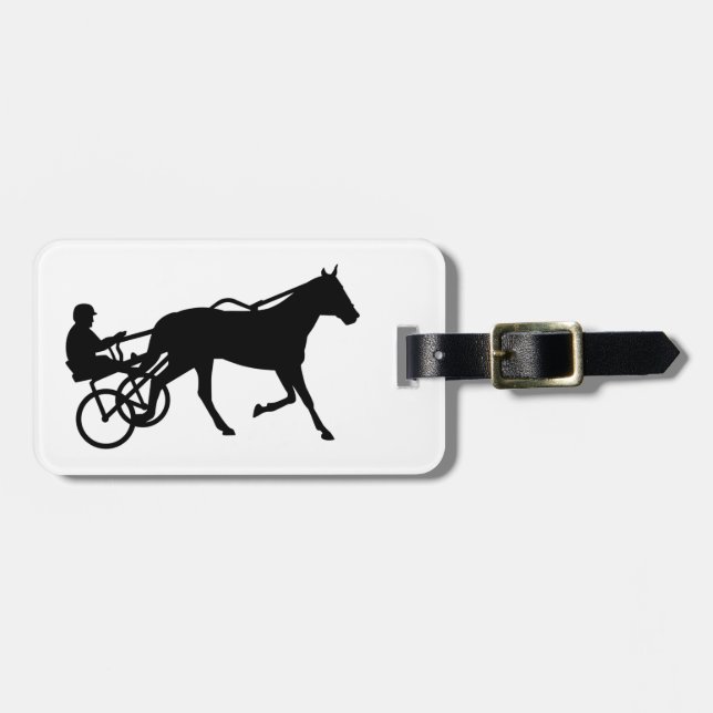 Geschirrtrottenrennen Gepäckanhänger (Vorderseite horizontal)