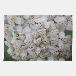 Geschirrtuch kleine weisse Wildblüten