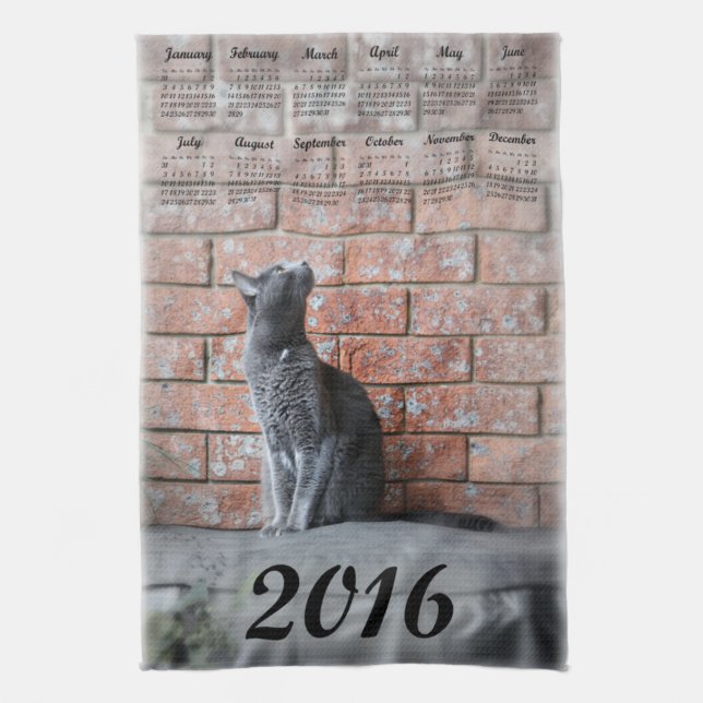 Geschirrtuchkalender 2016 küchentuch (Vertikal)