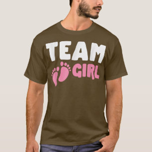 Geschlecht enthüllt Party-Team Girl Ankündigung Zu T-Shirt