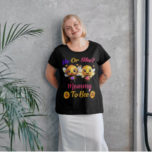 Geschlecht: Er oder sie Mami zu sein Große Größe T-Shirt