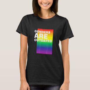 Geschlecht ist überholt lgbtq Stolz Monat 1 T-Shirt