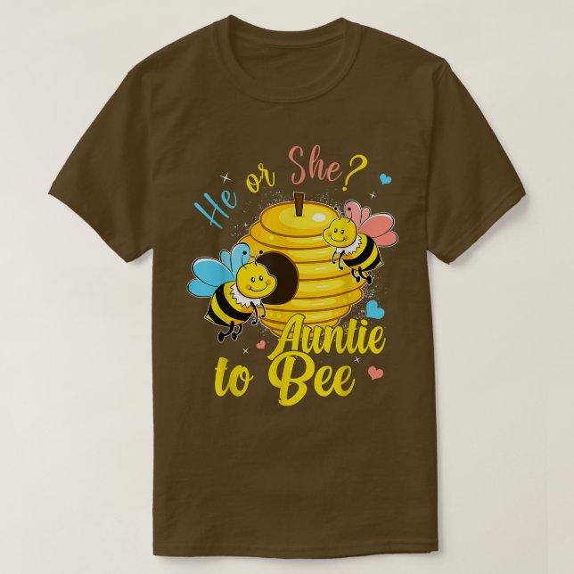 Geschlecht offenbart, dass er oder sie tatenlos zu T-Shirt (Design vorne)