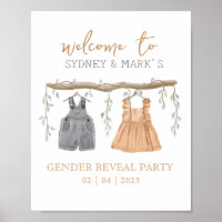 Geschlecht offenbart Party, Er oder sie, Willkomme