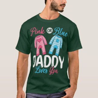 Geschlecht offenbart Party Future Vater Baby Party T-Shirt