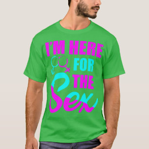 Geschlecht zeigt auf, was das selbe Party bedeutet T-Shirt