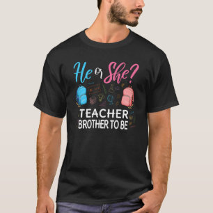 Geschlecht zeigt, dass er oder sie Bruder ist, Leh T-Shirt