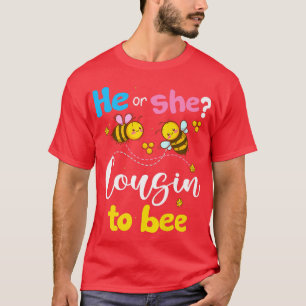 Geschlecht zeigt, dass er oder sie Cousin hat, ros T-Shirt