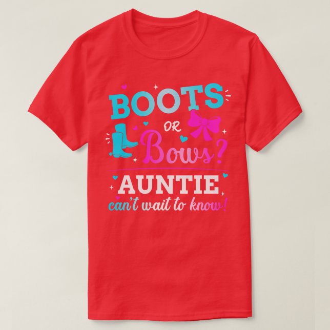 Geschlecht zeigt Stiefel oder Bögen an, die dem Ba T-Shirt (Design vorne)