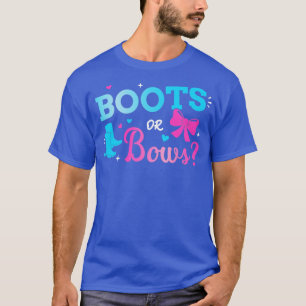 Geschlecht zeigt Stiefel oder Bögen auf, die dem B T-Shirt
