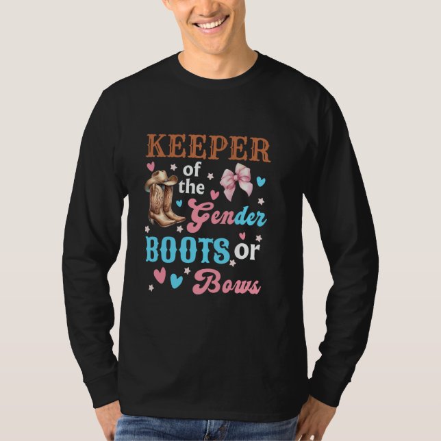 Geschlechtergleichstellung bei Stiefeln oder Bogen T-Shirt (Vorderseite)