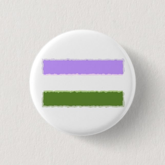 Geschlechterkennzeichen Button (Vorderseite)