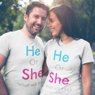 Geschlechtsankündigung T-Shirt