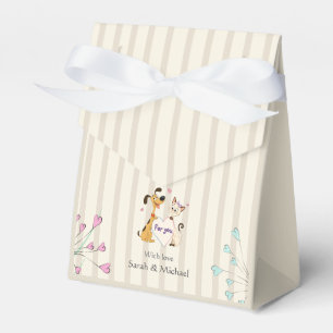 Geschlechtsenthüllung von Hund und Katze Geschenkschachtel