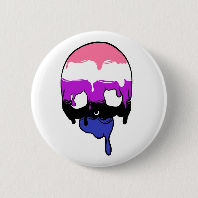 Geschlechtsflüssiges Drucktrockner Button (Vorderseite)
